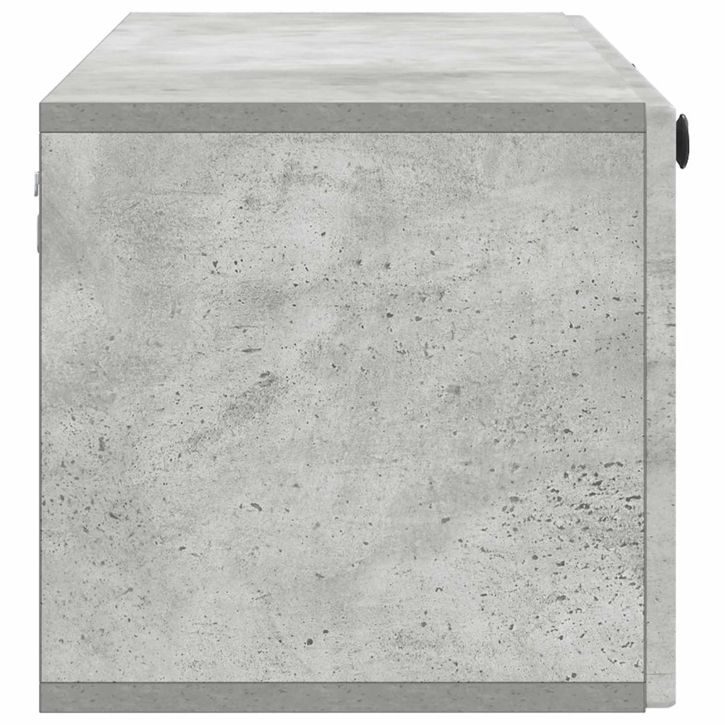Mobile Porta TV da Muro Grigio Cemento 98 x 31 x 30 cm
