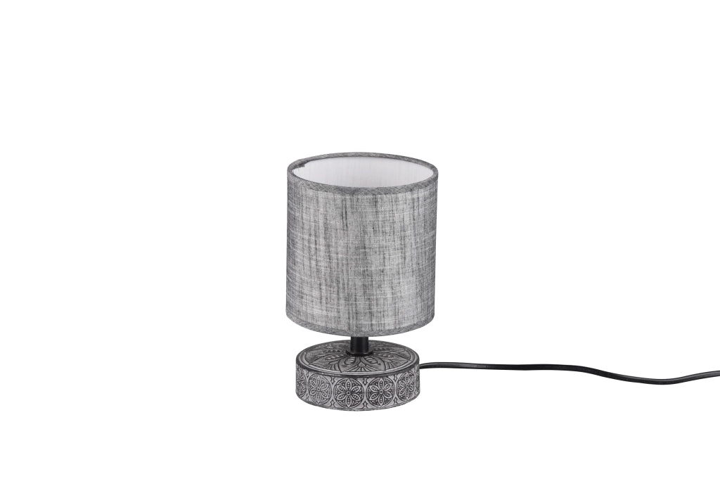 Lampada tavolo da Interno a LED in Ceramica Grigio