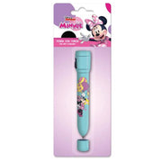 Trade Shop - Penna Con Torcia Grafica Minnie Accessori Per Scuola Regalo Feste Bambine 953117 -