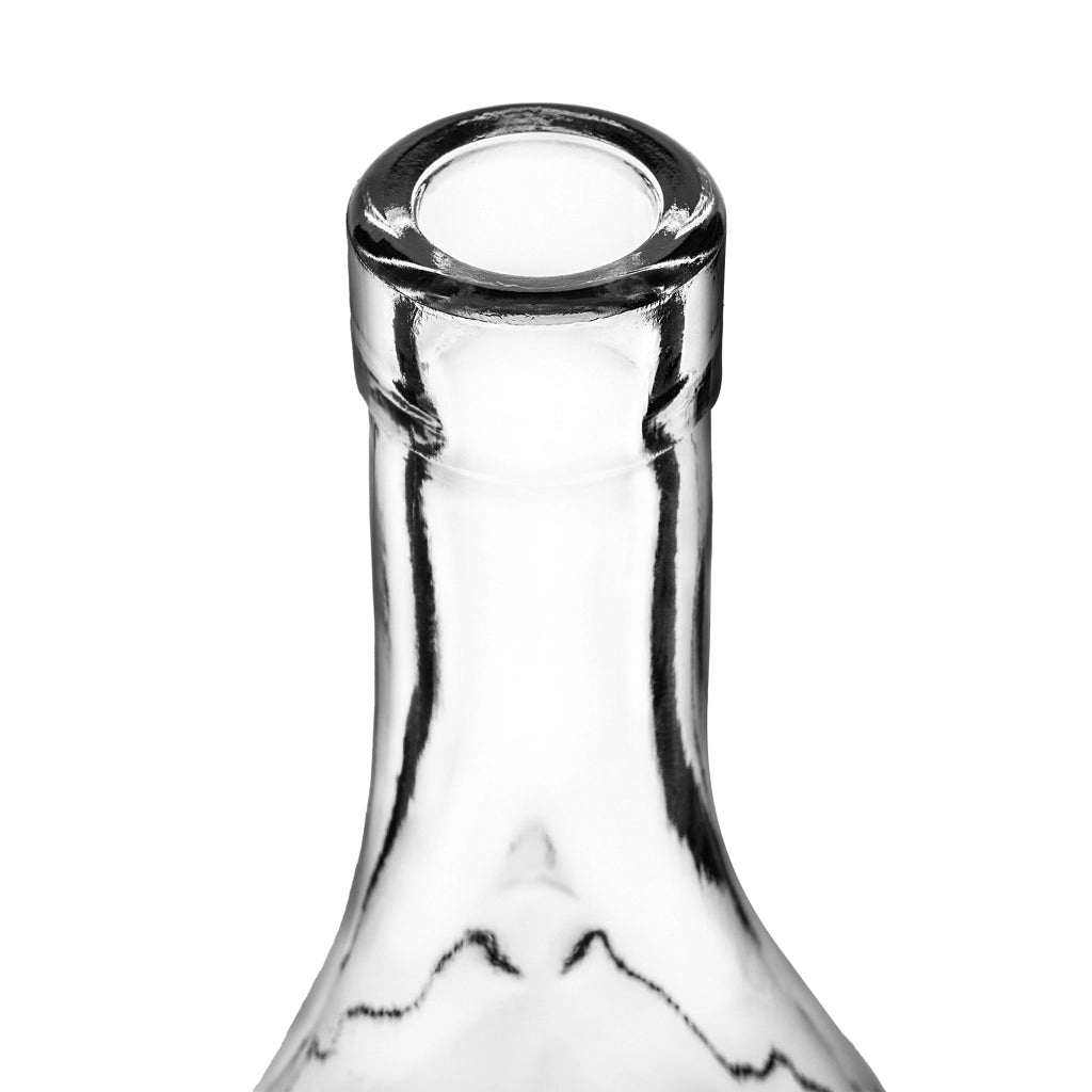 KADAX 50 bottiglie di vetro Icona da 250 ml per vino, liquori, distillati, alcolici, succhi di frutta + tappi di sughero