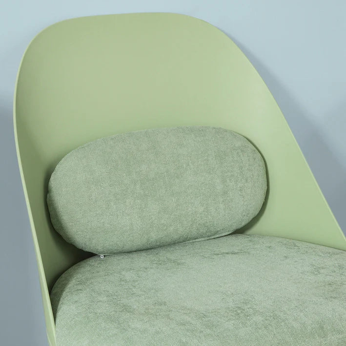 Poltrona Relax Imbottita con poggiapiedi Poltrona e Pouf Verde, scandinave Verde FST63-GR