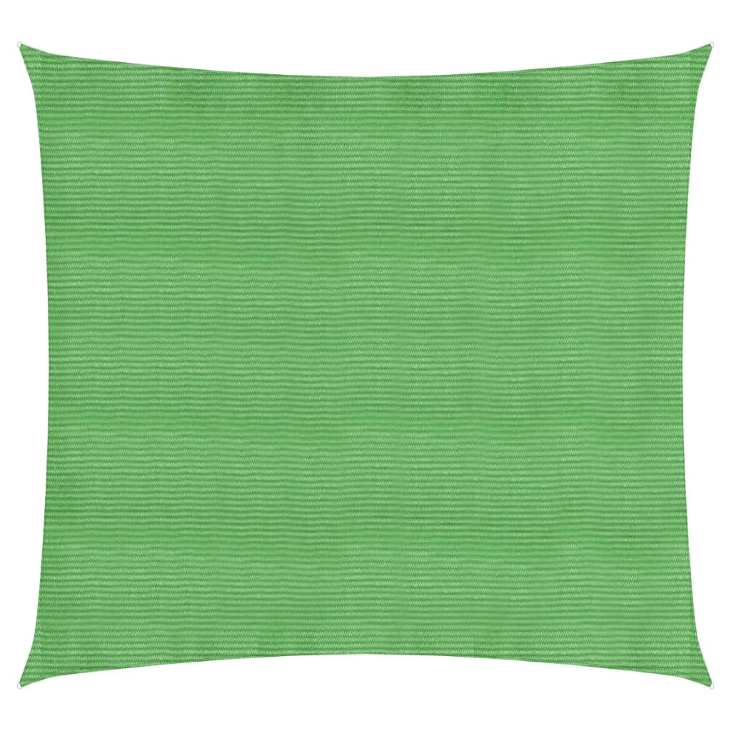 Vela ombreggiante 160 g/m² verde chiaro 2 x 2 m HDPE 02_0009365