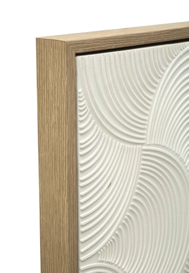 Dipinto su Tela Semplicity con Cornice 80x3,8x120 cm in Pino e Tela e Plastica