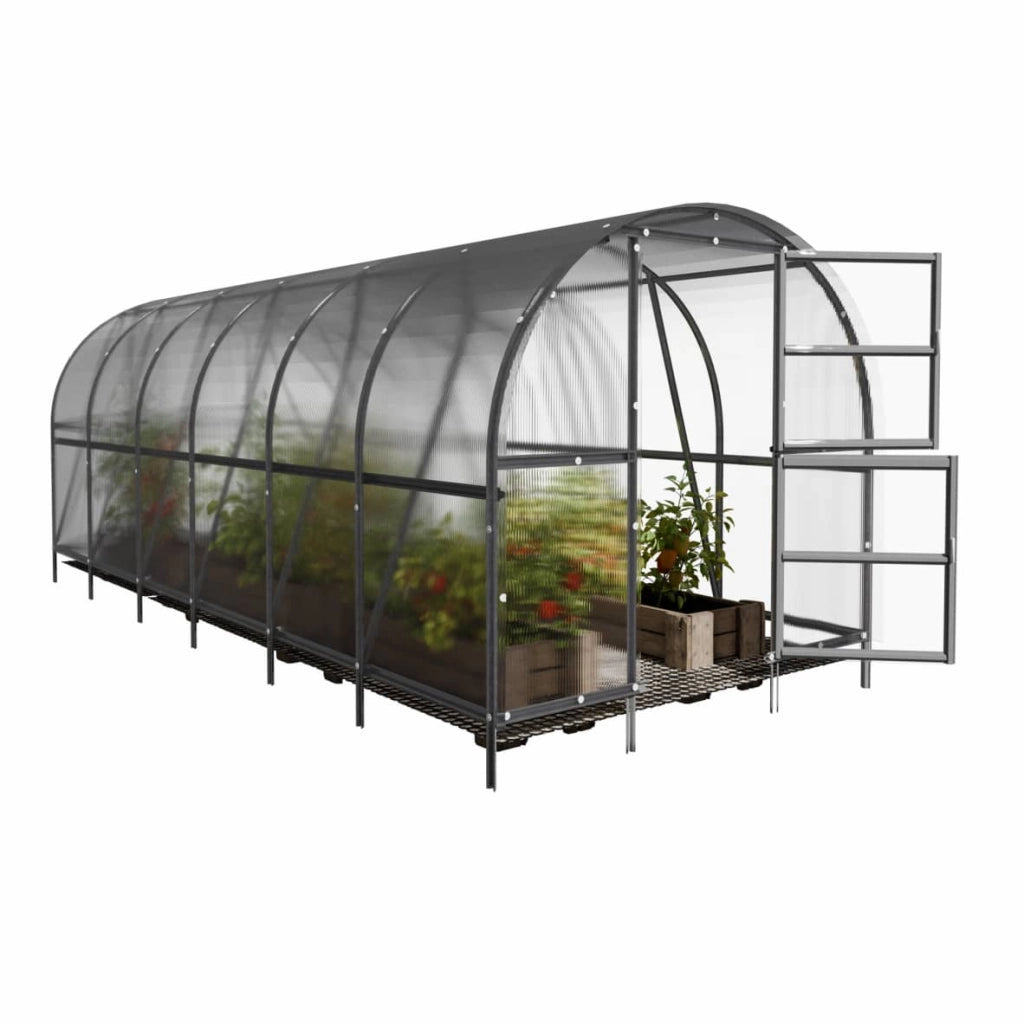 Serra da giardino KLASIKA BALTIC LT 3 x 6 m (18 m²), 6 mm con rivestimento in policarbonato