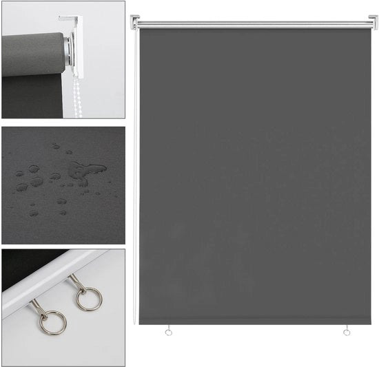 Tendal di Oscuramento 180x240cm - Grigio Scuro - Impermeabile e Protezione UV 80% - 1 Pezzo