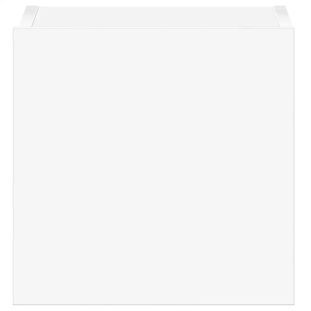 Set di Mobili Porta TV 3 pz Bianco in Legno Multistrato 3078654
