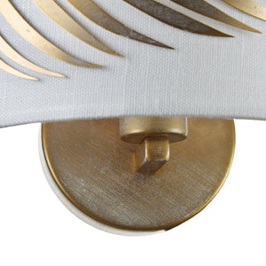 Lampada da parete House in Metallo Farn Oro