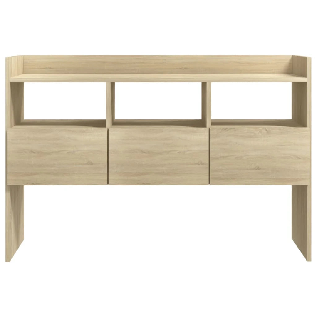 Buffet credenza cassettiera armadio mobile contenitore organizer cucina soggiorno rovere Sonoma 105 x 30 x 70 cm legno ingegnerizzato marrone 02_0031489