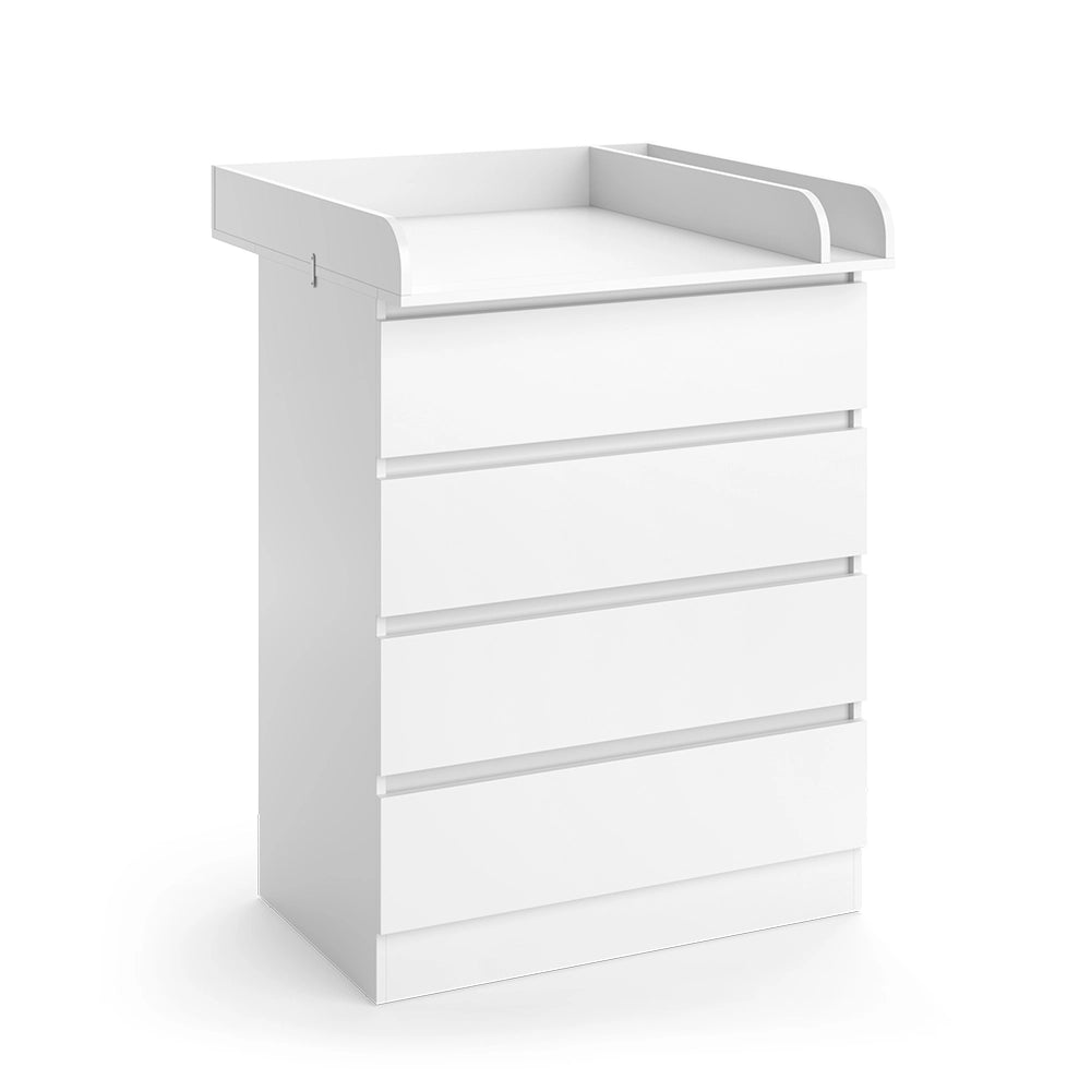 Fasciatoio da mobile Emmi Bianco 80 x 111.6 cm con 4 cassetti Vitalispa