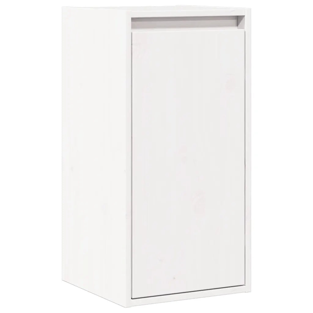 Pensile Bianco 30x30x100 cm in Legno Massello di Pino cod mxl 49463