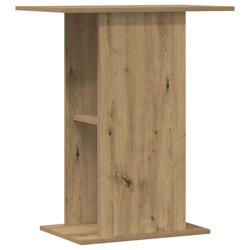 Supporto Acquario Rovere Artigianale 36x60,5x72,5cm Truciolato