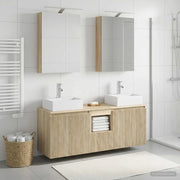 Set di Armadi da Bagno 5 pcs Rovere Sonoma Legno ingegnerizzato 3406393