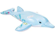 DELFINO GONFIABILE CAVALCABILE  +3 ANNI  cm.175x66  peso kg.0,80 (58535)    INTEX