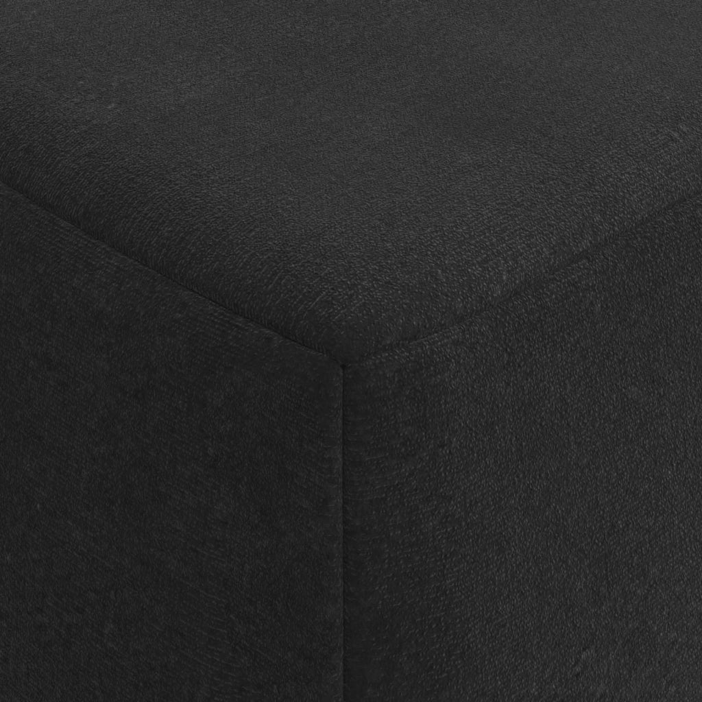 Divano Letto Pieghevole Nero 60 x 70 x 41 cm Tessuto 900062