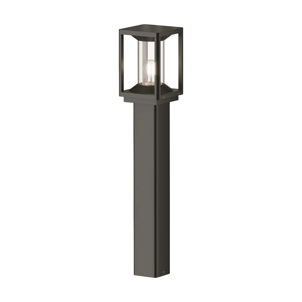 Maytoni lampada da terra moderna Cell 1 luce E27 IP54 grafite alluminio diffusore termoplastica
