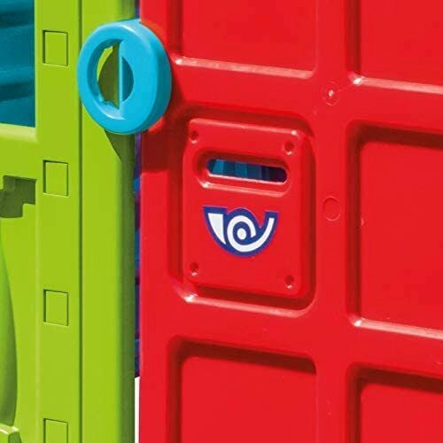 EIC Casetta per Bambini da Giardino in Resina Plastica Gioco Bimbi Esterno Interno