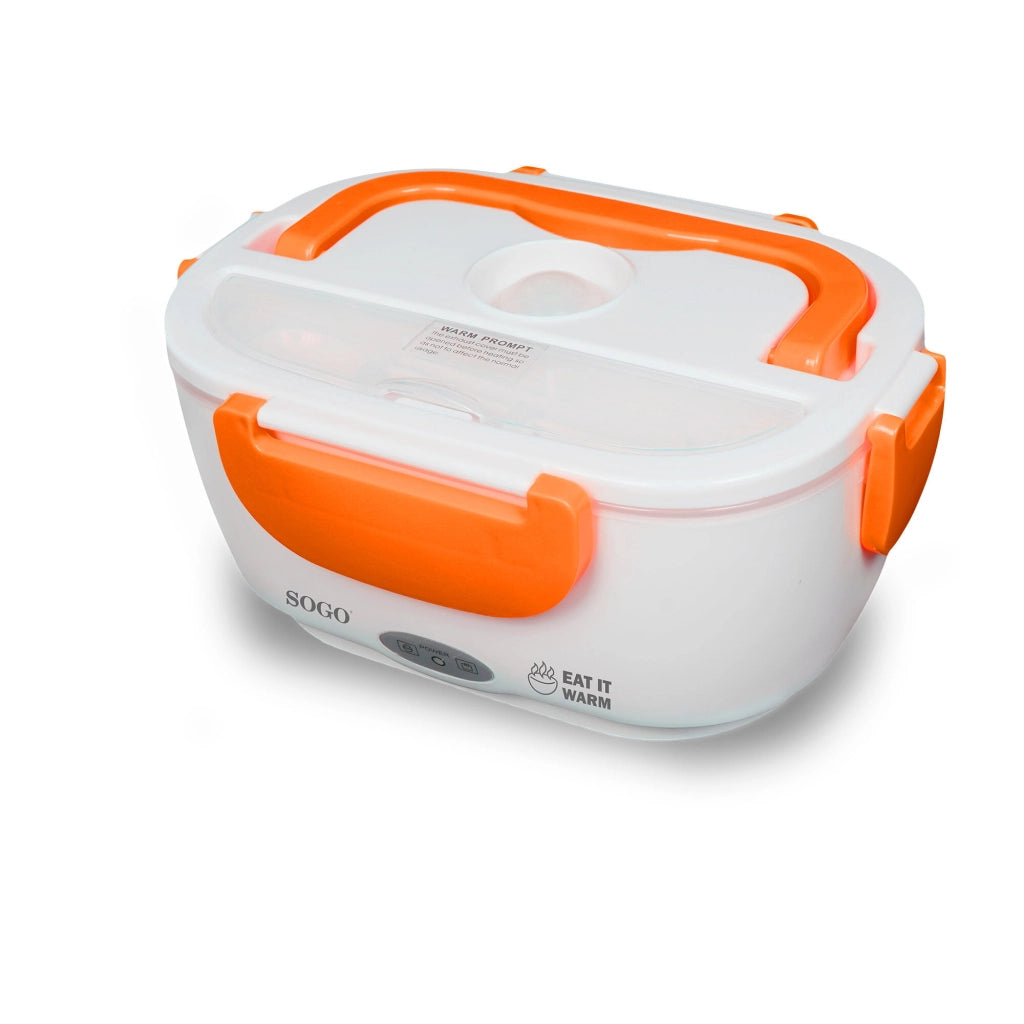 Scaldavivande elettrico termico portatile, doppio contenitore 0,45L e 0,65L, riscaldamento 30min 40W ufficio - SOGO