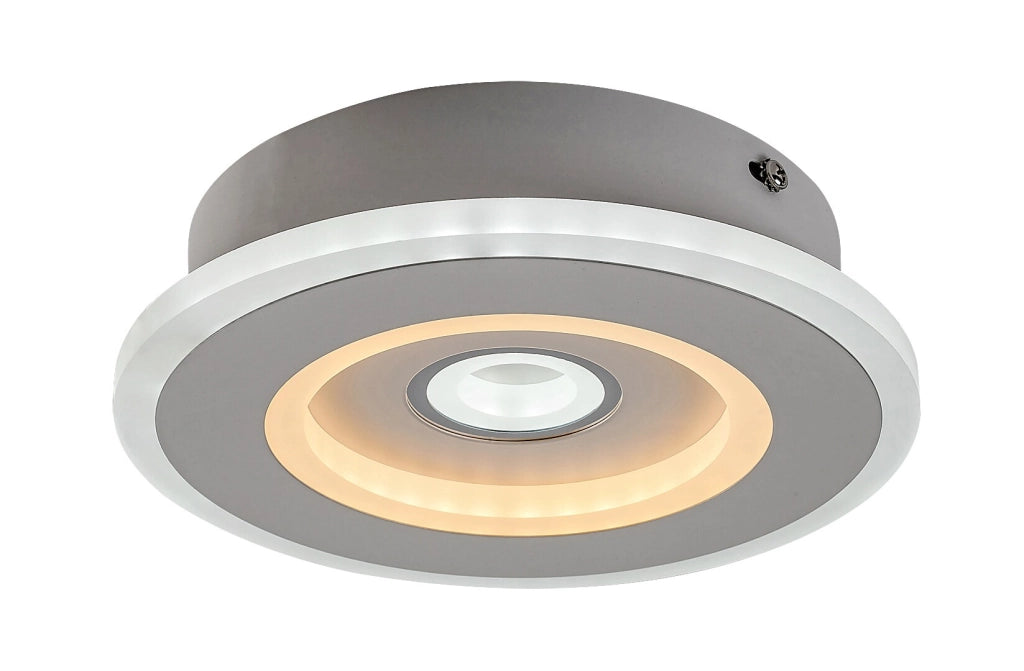 Plafoniera LED Rabalux Taneli 20cm 20W bianca tonda CCT