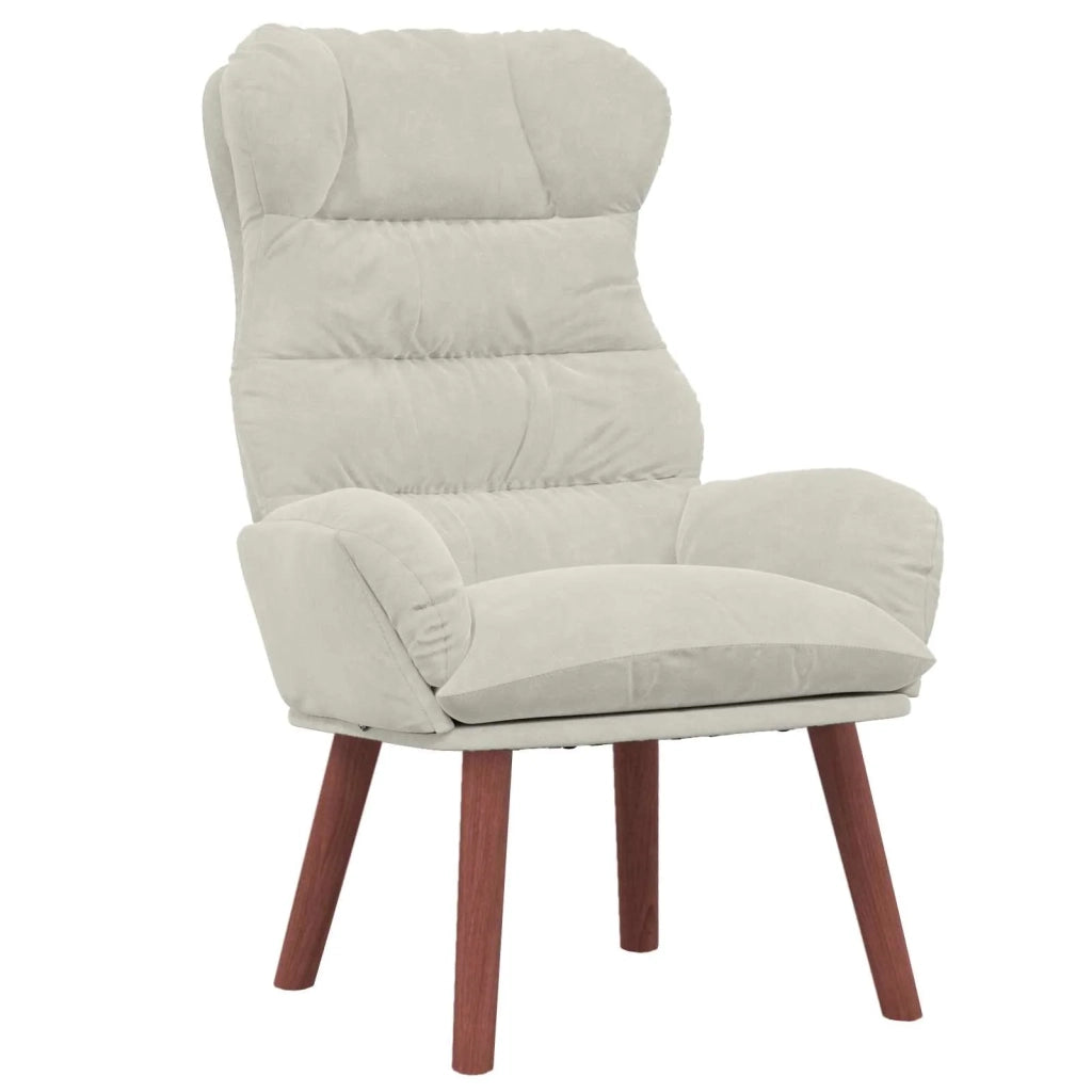 poltrona Crema 69 x 74 x 93 cm Velluto 42001895