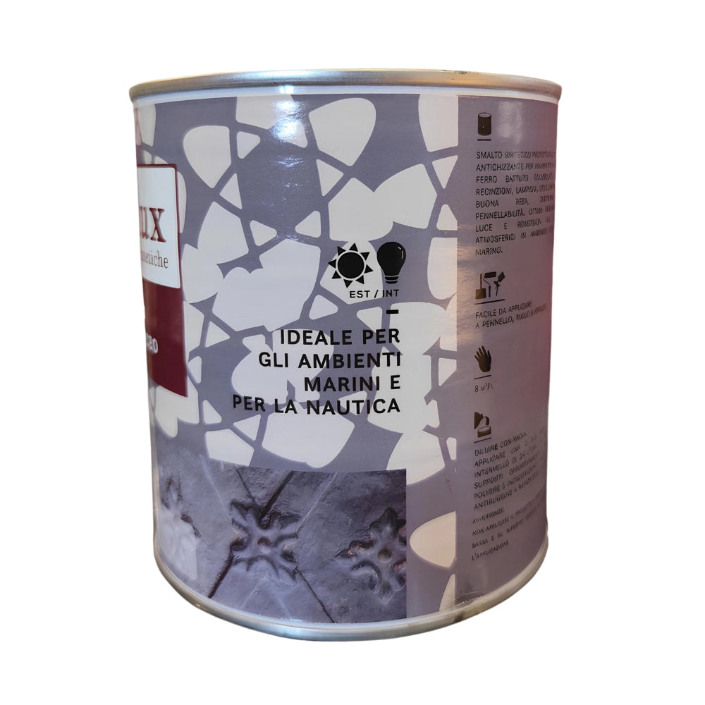 Durilux smalto sintetico ferromicaceo antichizzante ferro colore bronzo 240 *** formato 750 ml, confezione 1