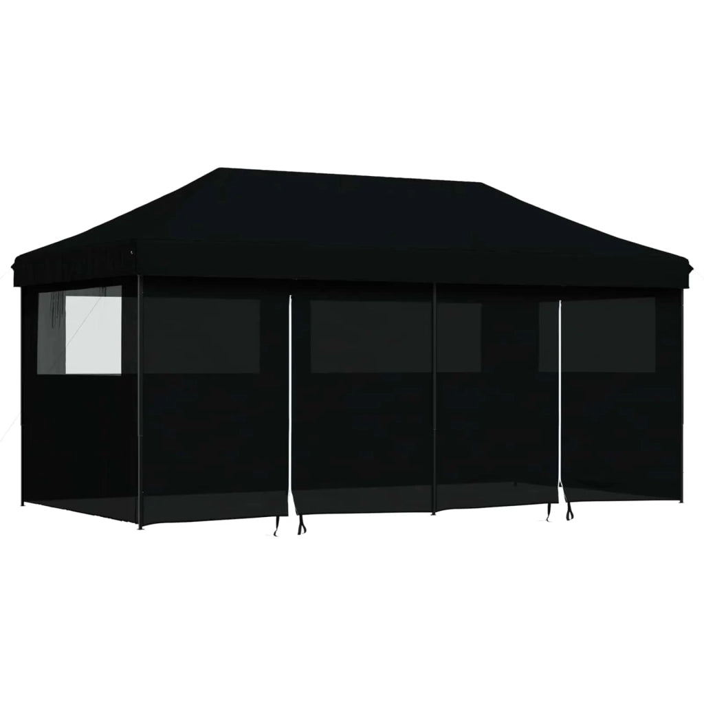 Tenda Party Nero 292 x 580 x 315 cm Tessuto Oxford 42023671