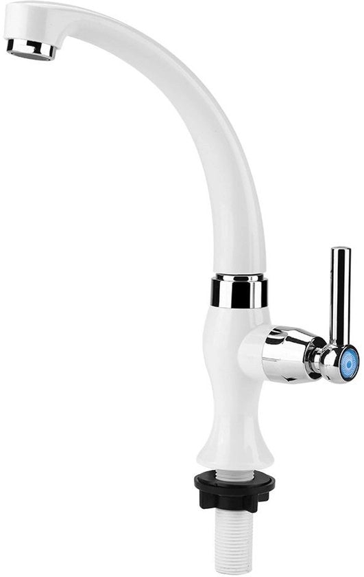 Cassa d'acqua rotativa - G1/2 - Plastica ABS - Per cucina e bagno - Maniglia a destra