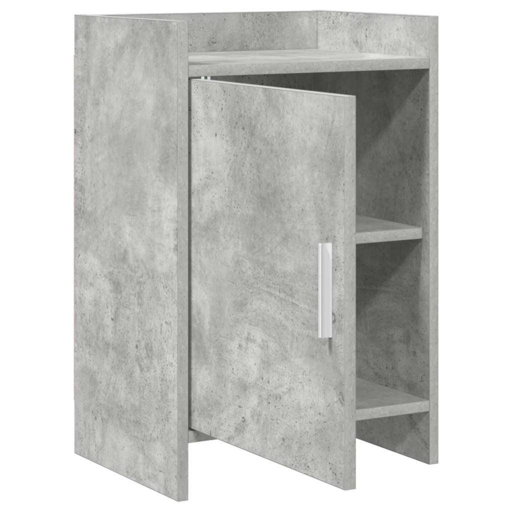 Comodini 2 pcs Grigio Cemento 40 x 30 x 60 cm 8011018
