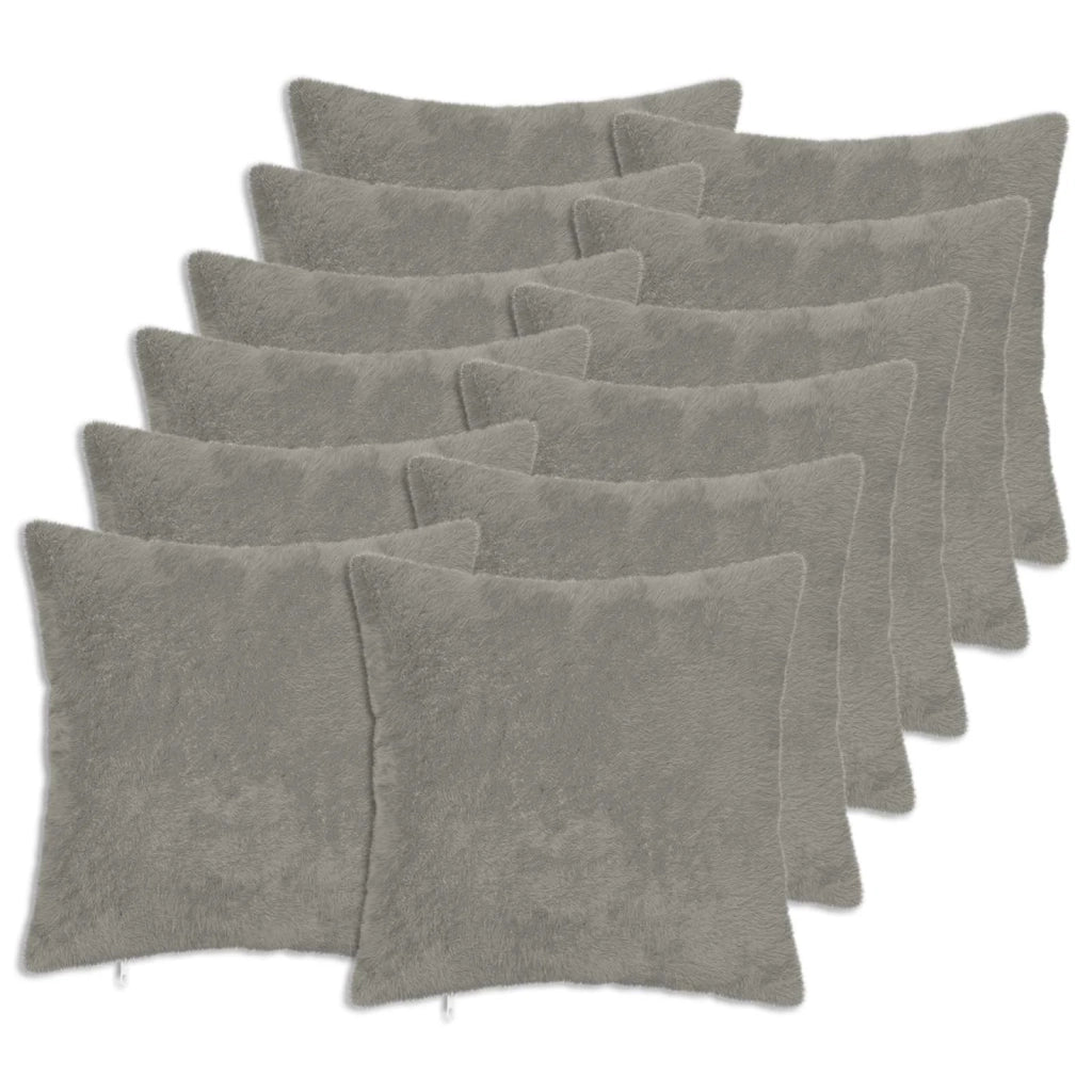 Federa 12 pz HEERLEN Grigio Chiaro 50 x 50 cm 911202