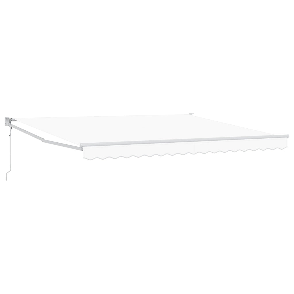 Tenda Retrattile Automatica Bianca 400x300 cm
