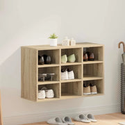 Mobile per scarpe Rovere Sonoma 77,5 x 30 x 51 cm 808678
