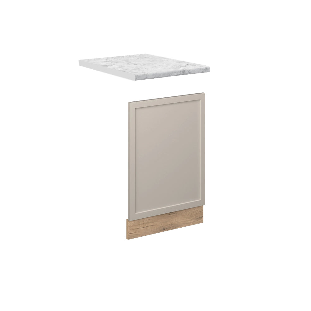 Vicco Pannello frontale GrigioBeige 45 cm , PL Marmo