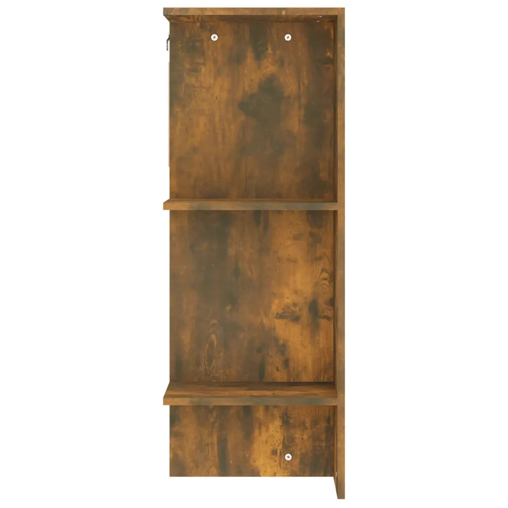 Mobili da Corridoio 2 pz Rovere Fumo in Legno Multistrato 3114179