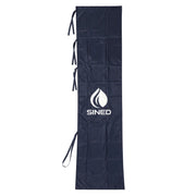 Sined Custodia Protettiva Per Docce In Pvc Plastificato Nylon Con 3 Laccetti Blu