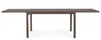 Tavolo Allungabile da Giardino 135-270x90x75h cm Pelagius Coffee