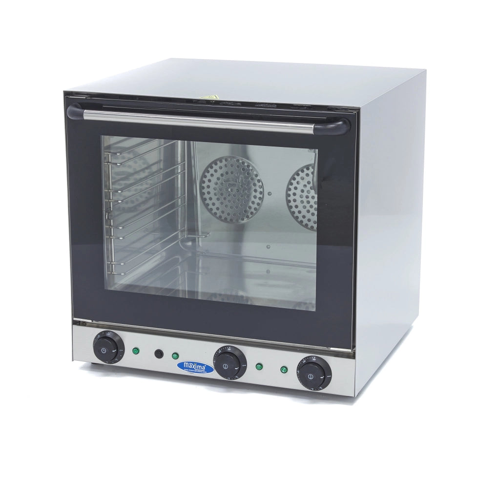 Forno a Convezione - Grill e Vapore - adatto a 4 Teglie - Timer Incorporato