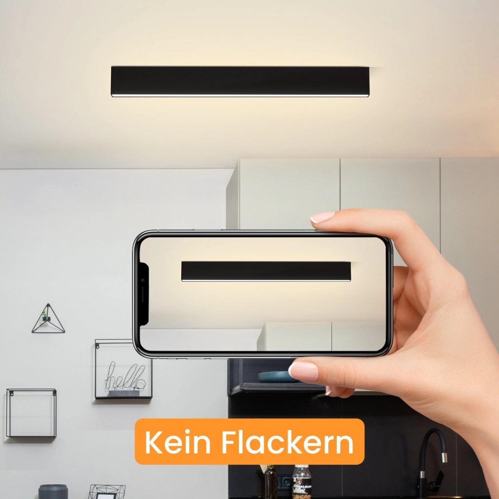 ZMH Lampada da soffitto plafoniera moderna 50 cm telecomando 29W
