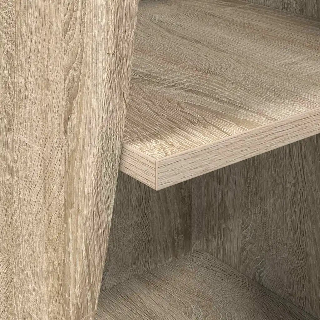 Mobile angolare Rovere Sonoma 32x32x102cm Legno multistrato