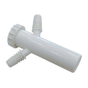 CANOTTO PP + GHIERA + 2 ATTACCHI - BIANCO MM 40 11/2- 10 pezzi