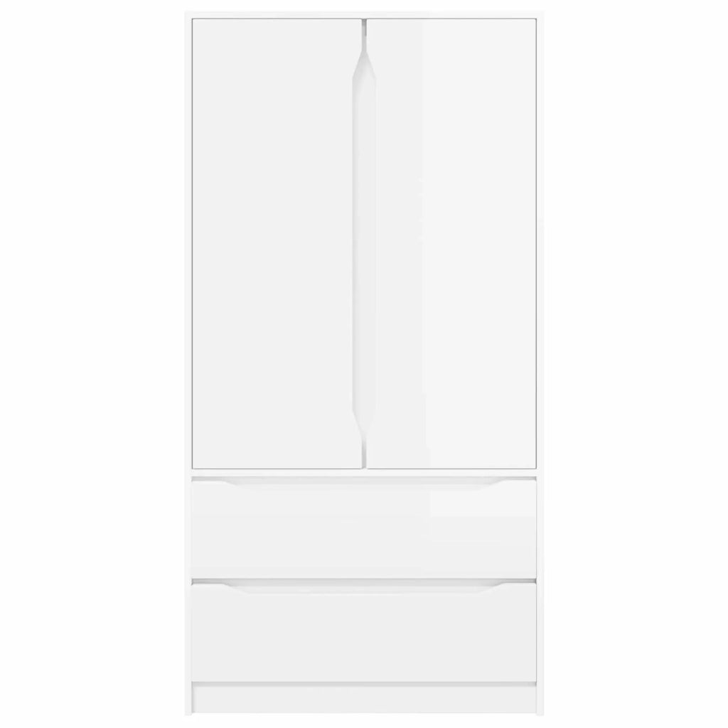 Guardaroba con cassetto Bianco Lucido 79,5 x 49 x 156 cm 3406249