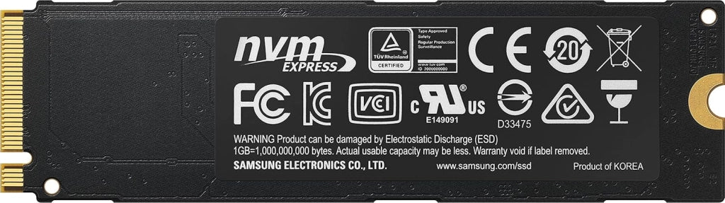 MZ-V6P2T0BW SSD 960 PRO, 2 TB, NVMe, Nero/Rosso