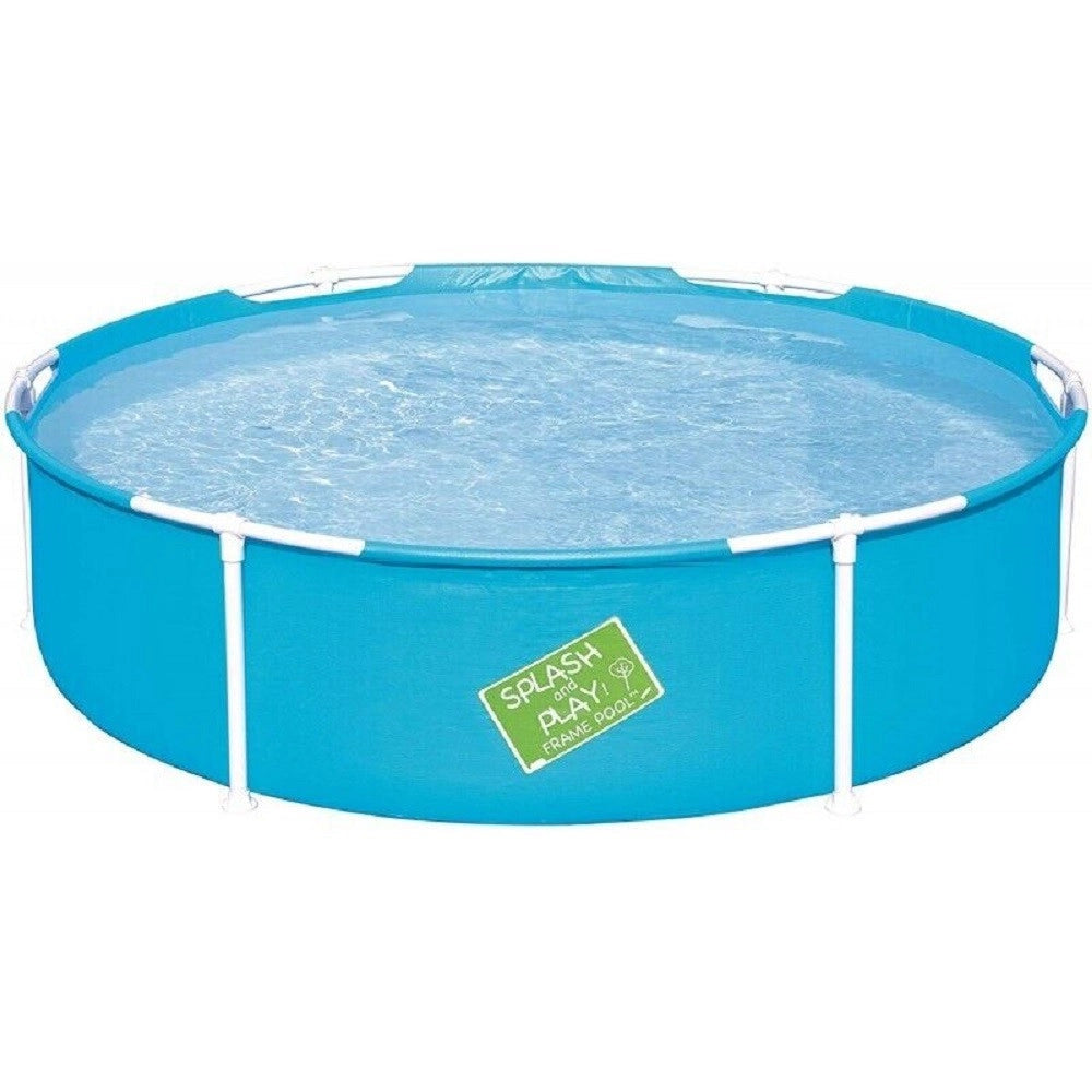 Trade Shop - Piscina Fuori Terra Steel Pro Frame Rotonda Da 152x38 Cm 580lt Per Bambini 56283 -