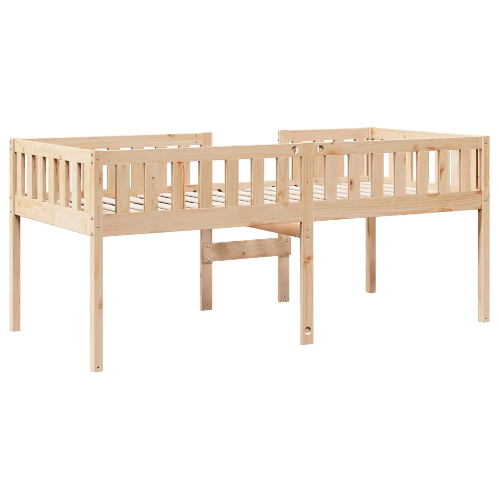 Letto per Bambini senza Materasso 80x200 cm Legno Massello Pino