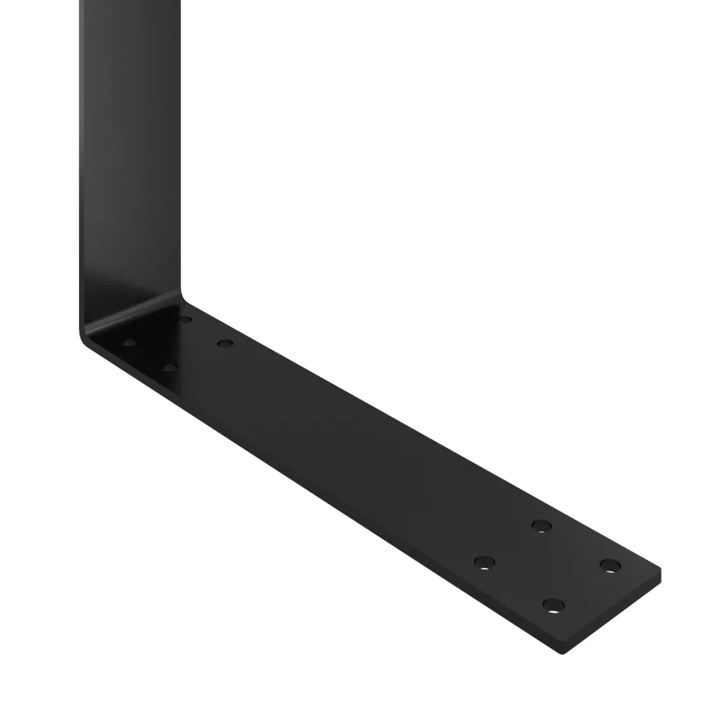 Schienale per Divano a Pallet Nero 110 cm in Ferro CFW9381695