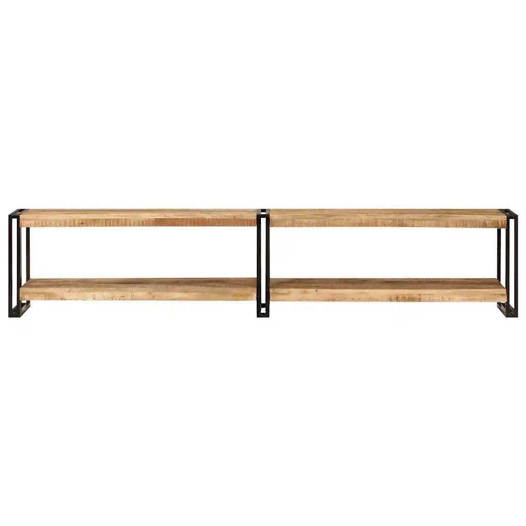 Mobile TV | Armadietto TV | Mobile Porta TV 200x30x40 cm in Legno Massello di Mango