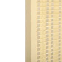 Paravento da Interno a 4 Ante Pieghevole Altezza 180cm, Legno e Bambù Stile Boho, Colore Naturale