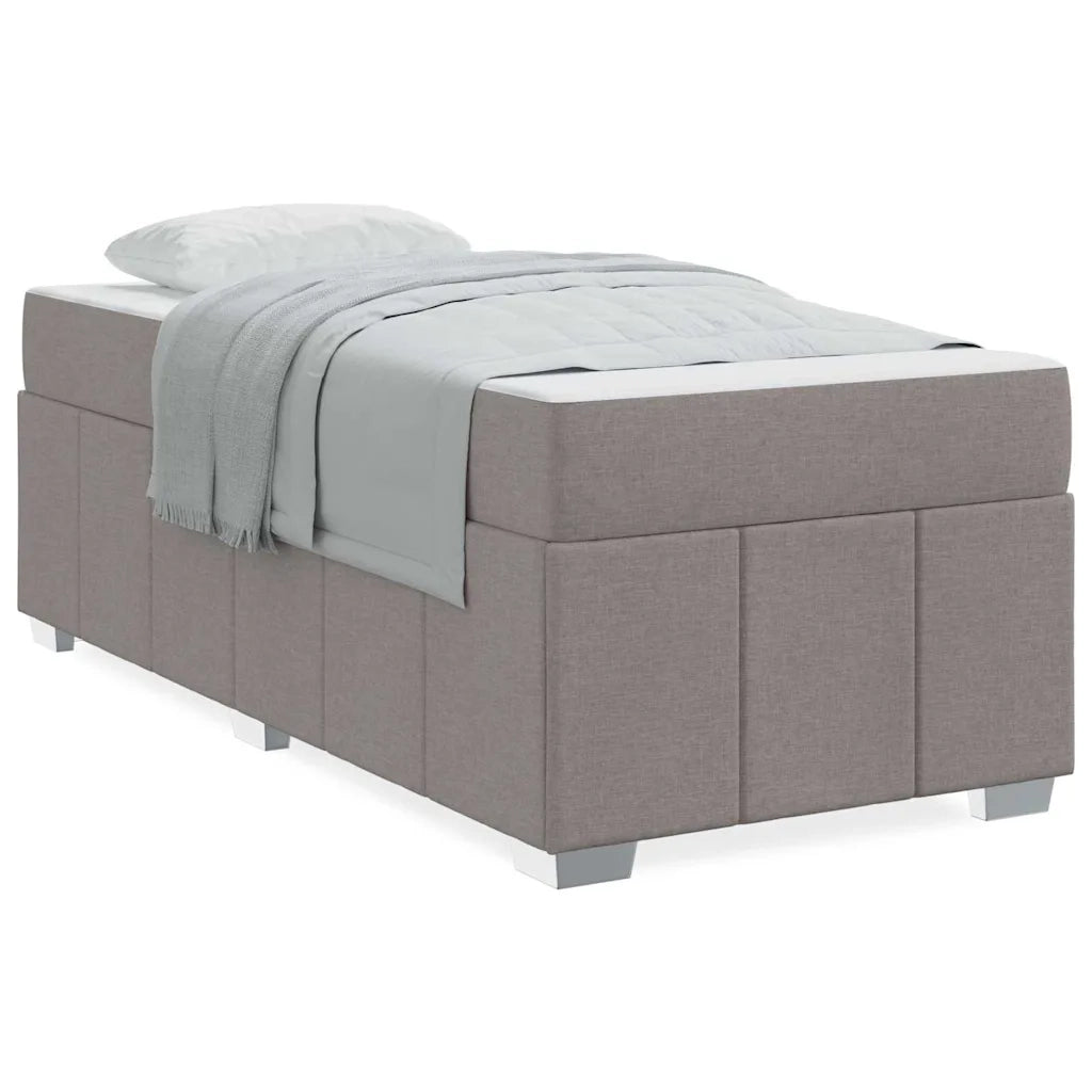 vidaXL Struttura del letto con materasso Talpa 100 x 200 cm Tessuto