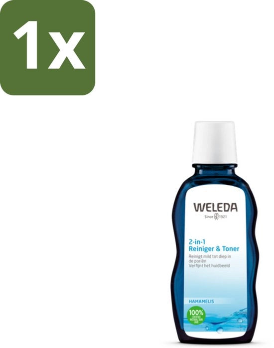 1 x Rinnova e Tona 2 in 1 - 100 ml - Pulitore e Tonificante 2 in 1 - 100 ml - Pelle - Cura della Pelle - 2 in 1 - Pulitore Naturale - Cura della Pelle