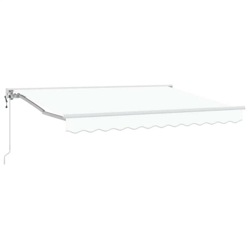 Tettuccio Elettrico Retrattile Bianco 3,5 x 2,5 m 3420985