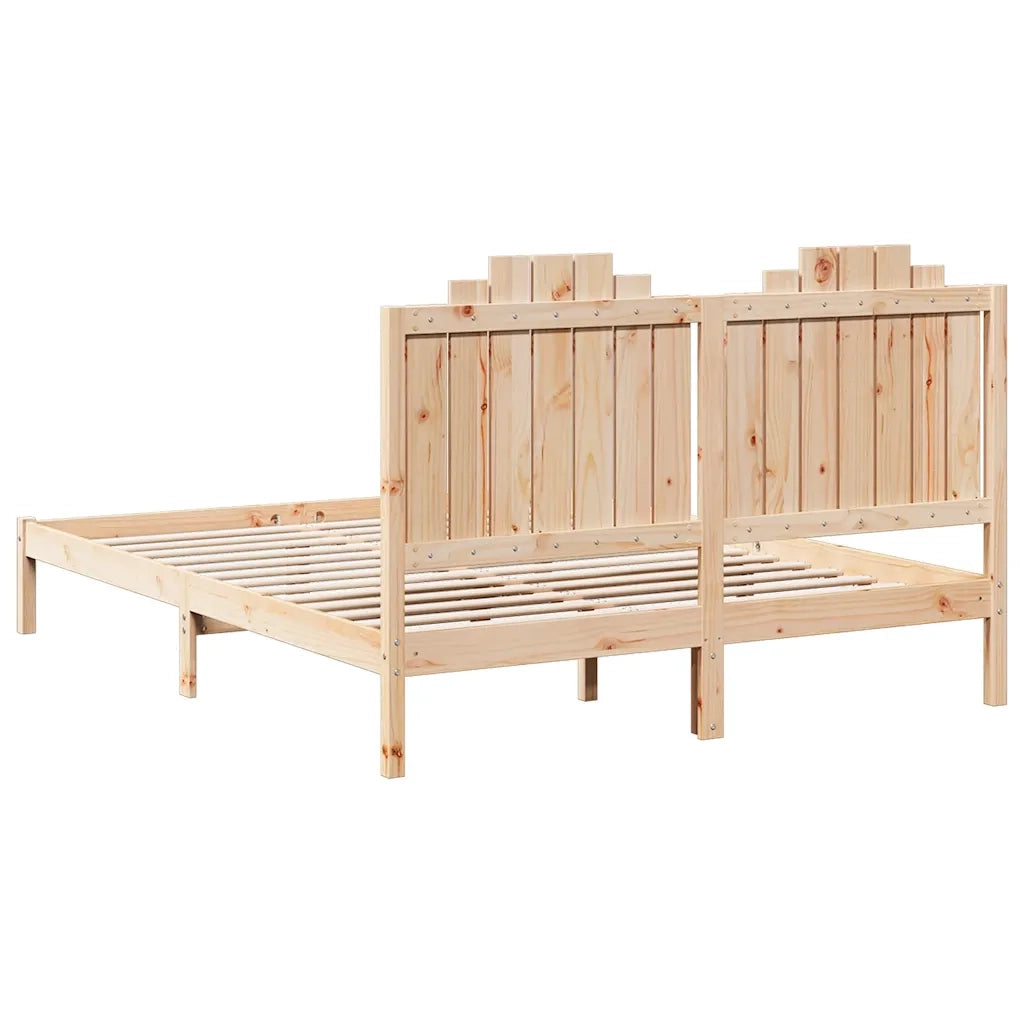 Giroletto Extra Lungo senza Materasso 140x220 cm Legno Massello