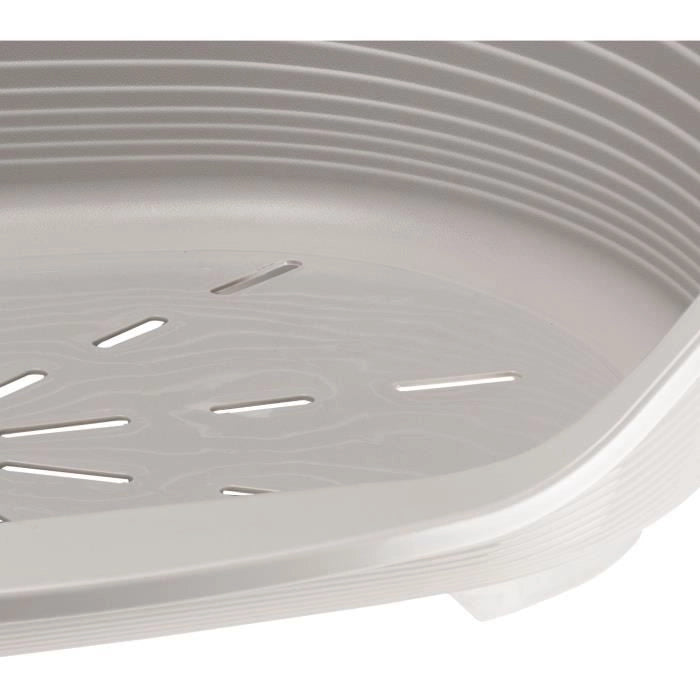 Cesto SIESTA DELUXE Misura 4 - 61,5*45*21,5 cm - Grigio chiaro - FERPLAST